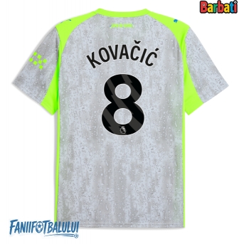 Manchester City Mateo Kovacic #8 Tricou Fotbal Replică 2025-26 Barbati Treilea